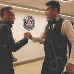 Neymar et Thiago Silva