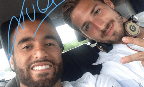 Kevin Trapp et Lucas