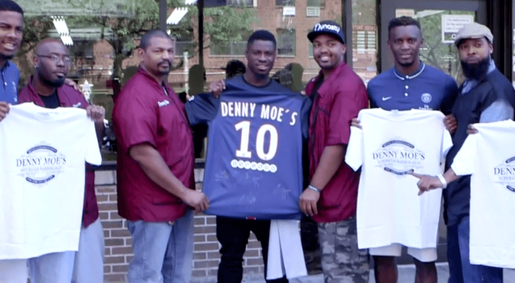 Serge Aurier à Harlem