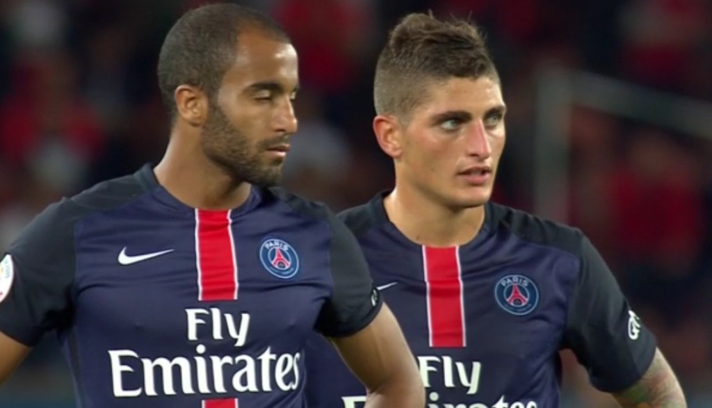 Verratti et Lucas