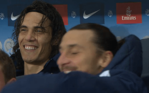 Zlatan Ibrahimovic Et Edinson Cavani