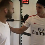 Jese et Edinson Cavani