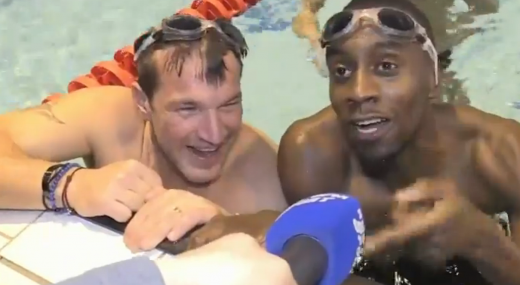 Blaise Matuidi et Benjamin Castaldi