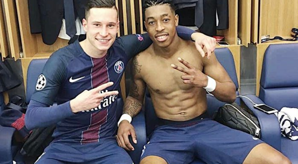 Julian Draxler et Presnel Kimpembe