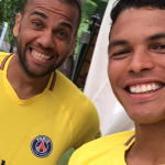 Dani Alves et Thiago Silva