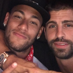 Neymar et Pique