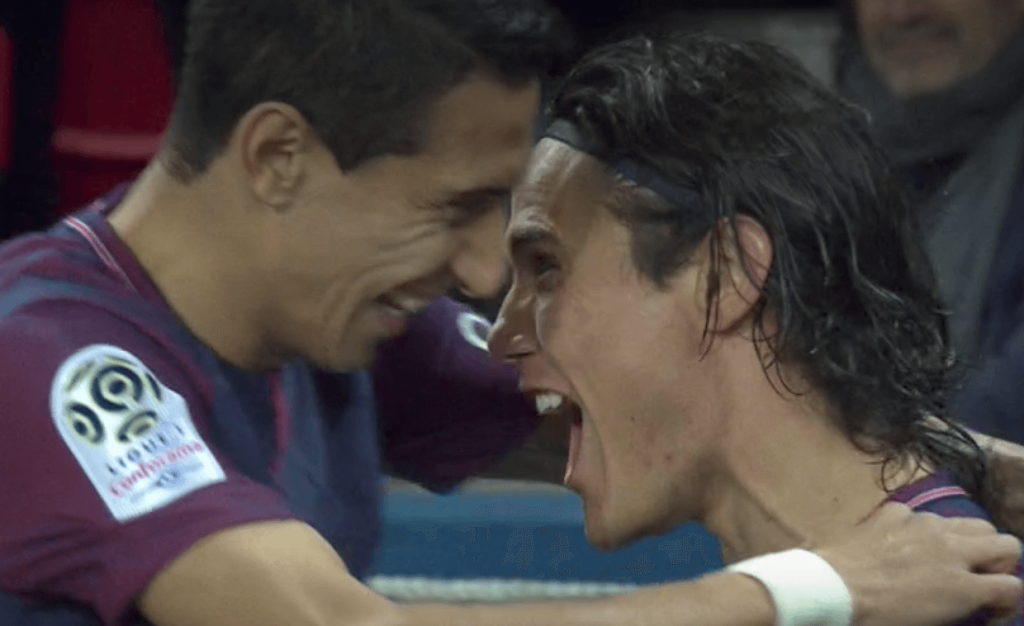 Di Maria et Cavani