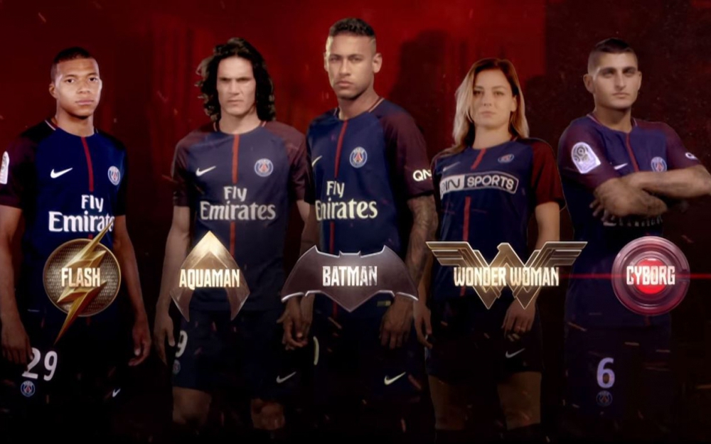 Le PSG en mode Justice League