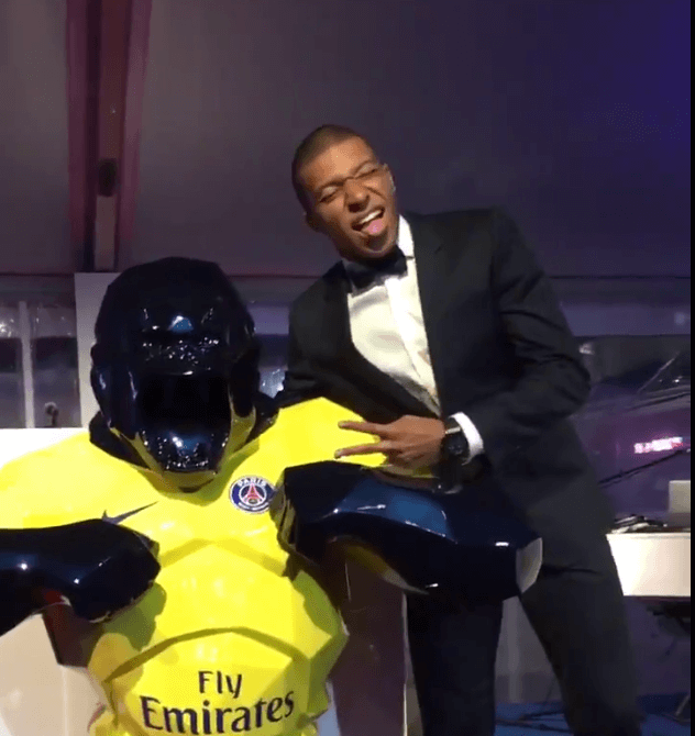 Kylian Mbappe et king kong