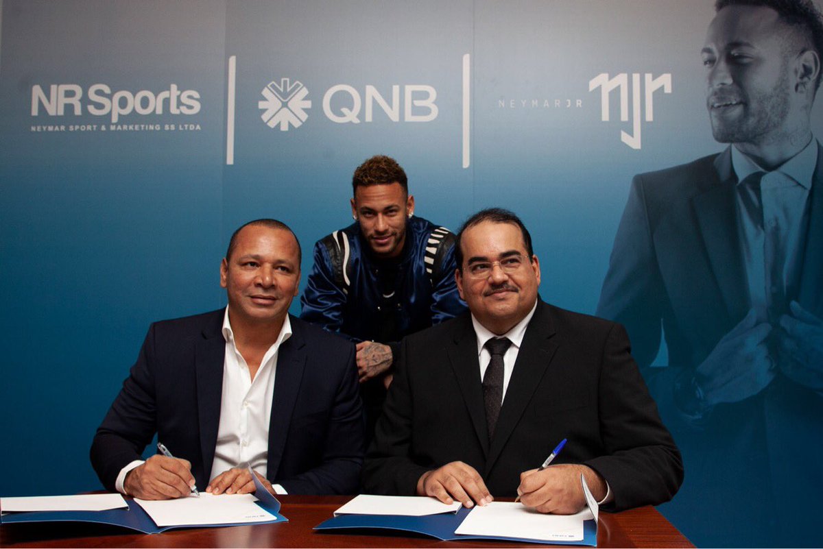 Neymar signe avec QNB