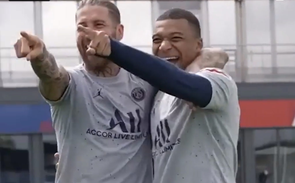 Mbappé Et Ramos