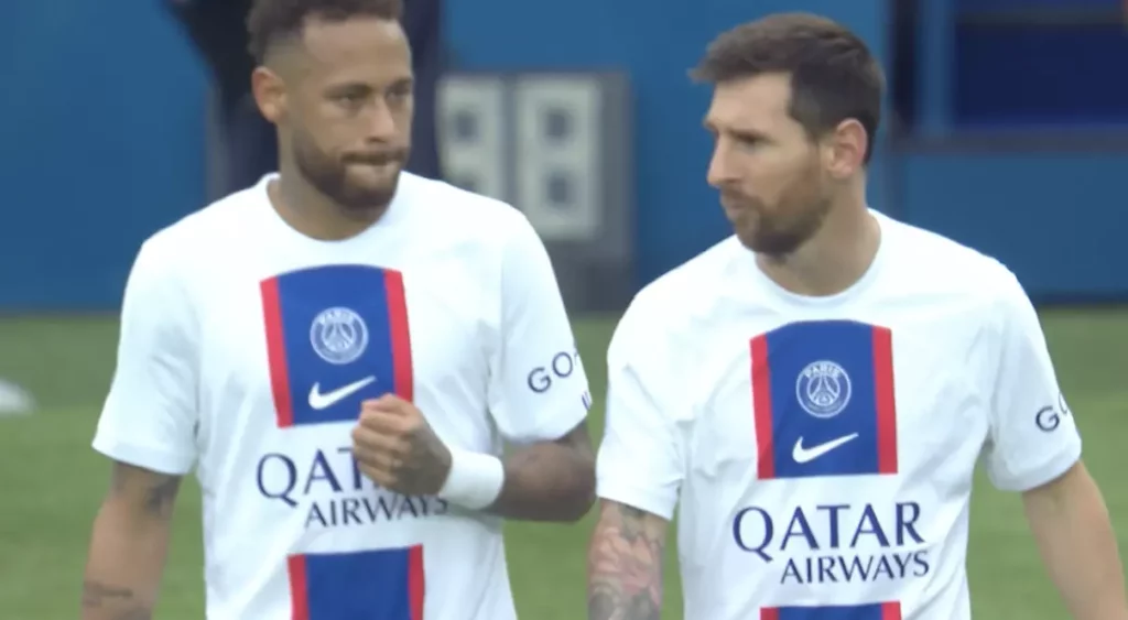 Neymar et Messi