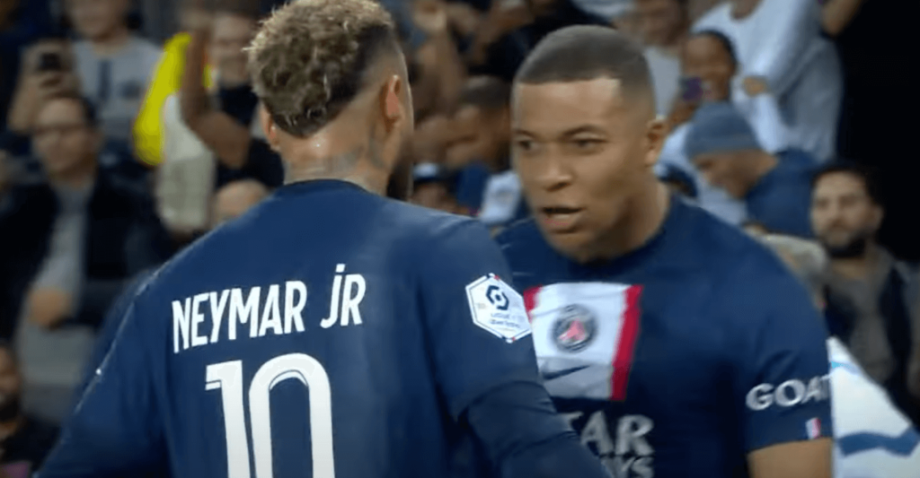 Neymar et Mbappé