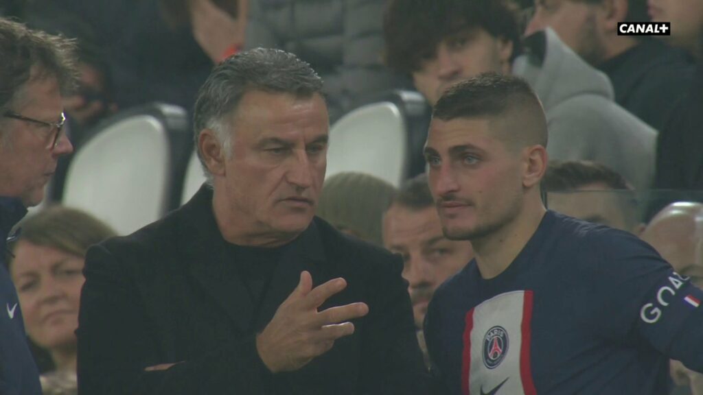 Verratti et Galtier