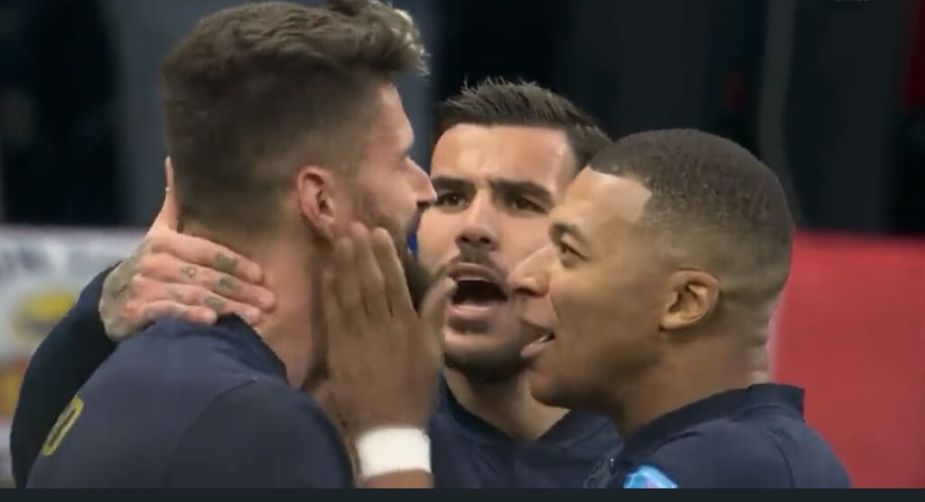 Mbappé, Giroud et Hernandez