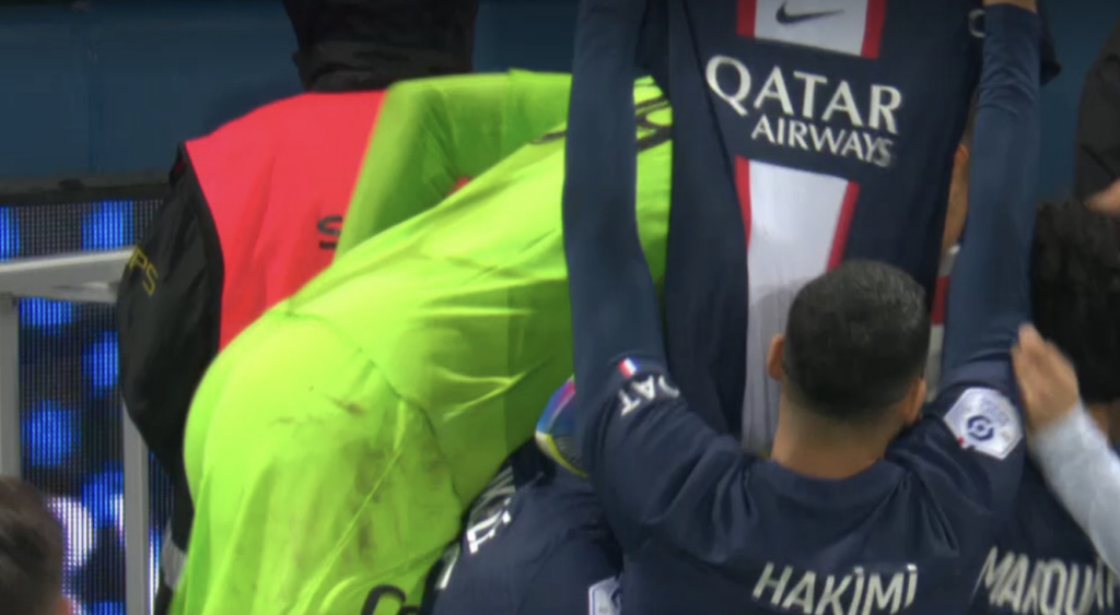 Hakimi maillot mbappé