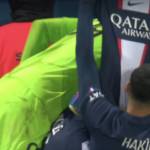 Hakimi maillot mbappé