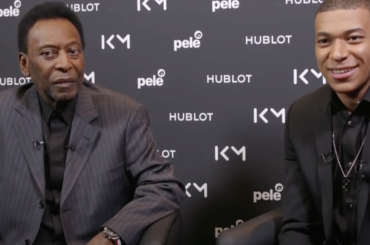 Pelé et Mbappé