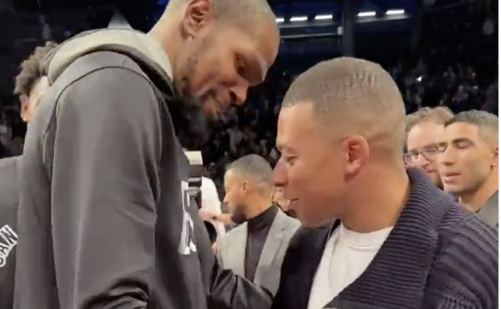 Mbappé et Kevin Durant