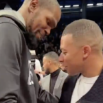 Mbappé et Kevin Durant