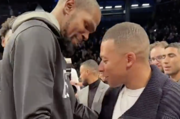 Mbappé et Kevin Durant