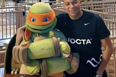 Mbappé tortue ninja