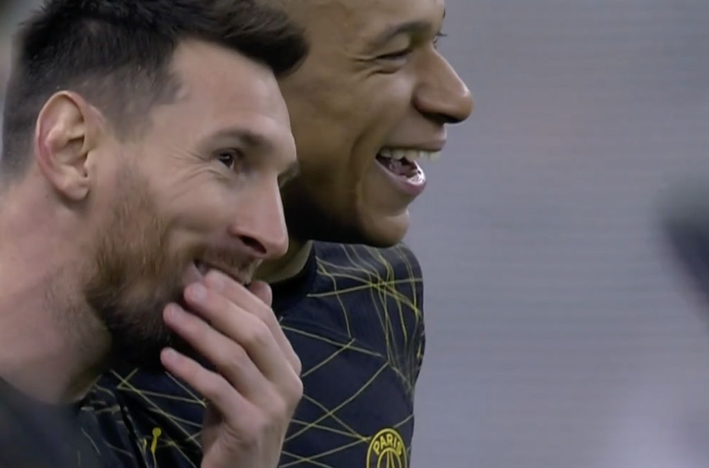 Messi et Mbappé