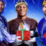 Neymar, Mbappé et Messi en rois mages