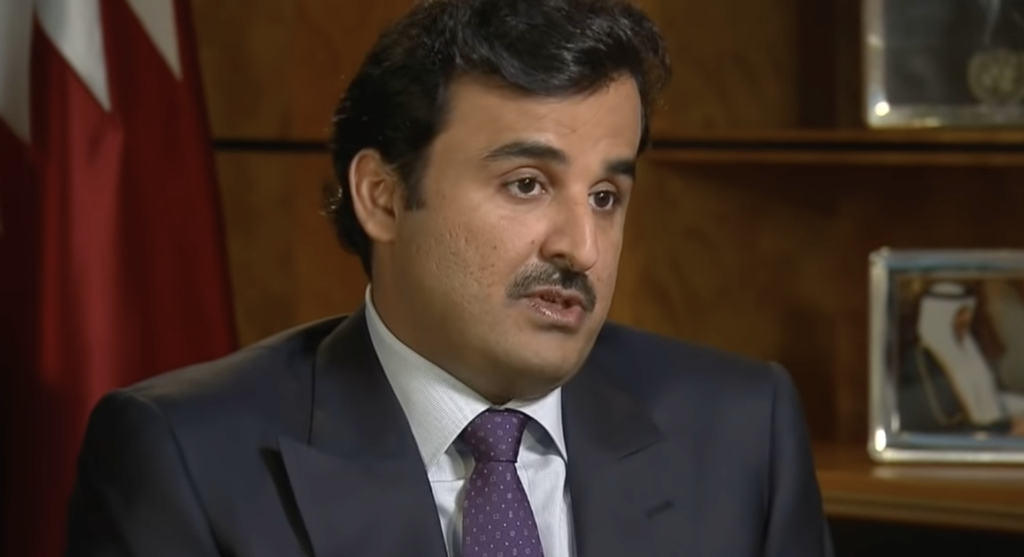 L’émir du Qatar, le cheikh Tamim bin Hamad al-Thani