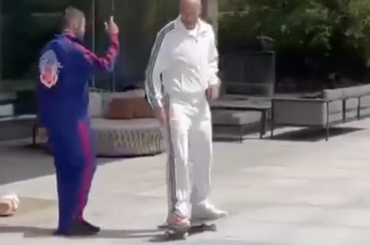 Zidane en skate