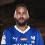 Neymar avec le maillot de Al-Hilal