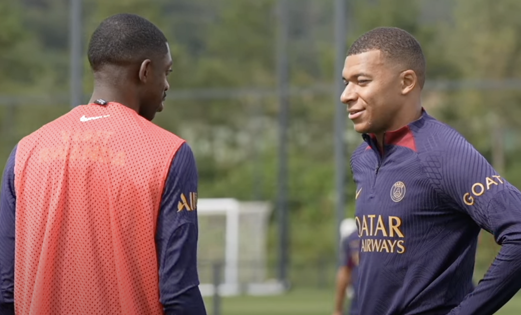 Mbappé et Dembélé