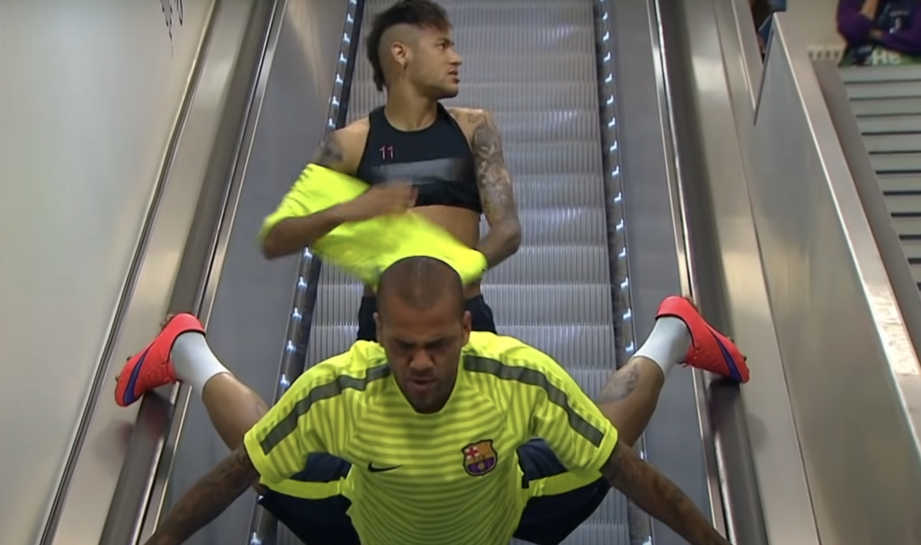 Dani Alves et Neymar