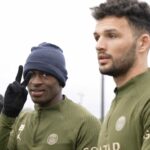 Nuno Mendes et Gonçalo Ramos - PSG