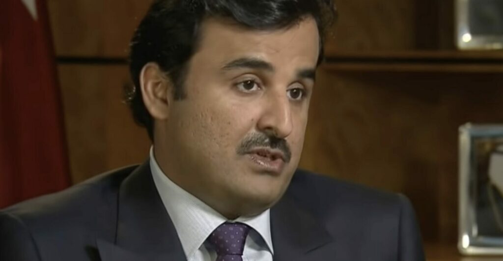 L’émir du Qatar, le cheikh Tamim bin Hamad al-Thani