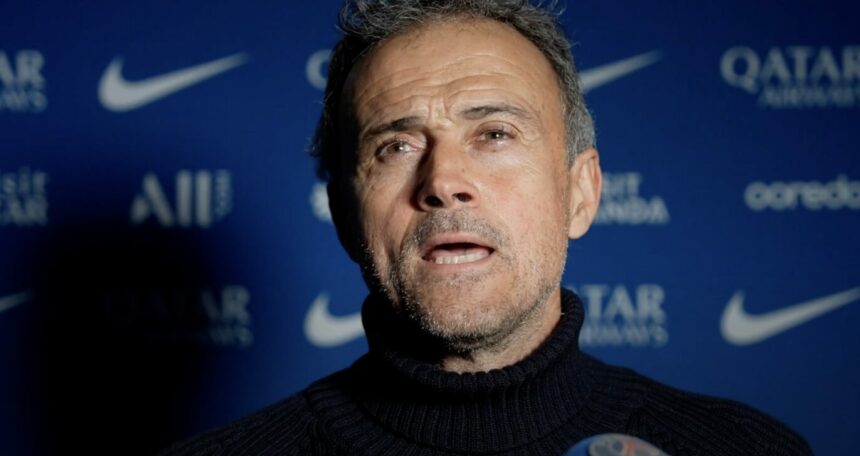 Luis Enrique ©PSG.fr